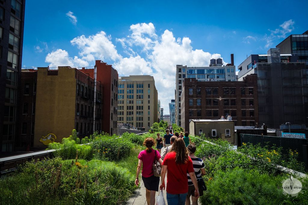 La High Line, au milieu des gratte-ciel et loin de la circulation tumultueuse juste en dessous... le top ! La High Line, au milieu des gratte-ciel et loin de la circulation tumultueuse juste en dessous... le top !