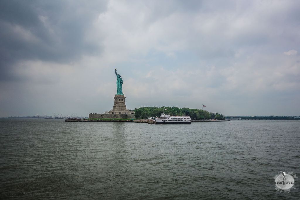 La statue sur son Ile de la Liberté (Liberty Island). La statue sur son Ile de la Liberté (Liberty Island).