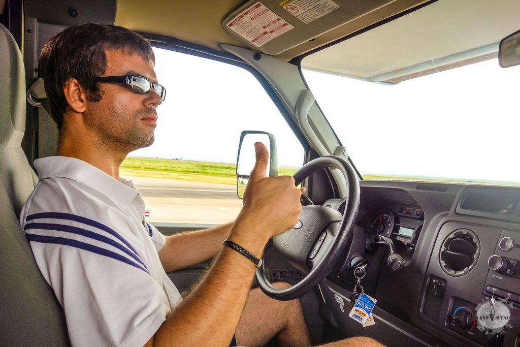 Le pilote tient la forme.