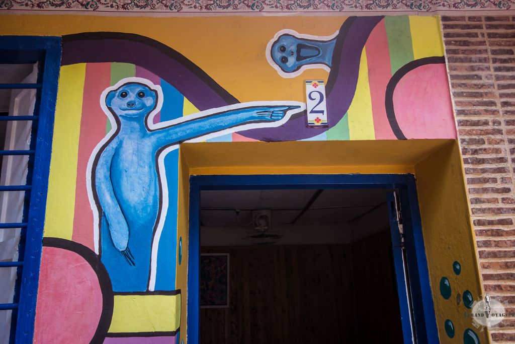 Les peintures du Mamallena sont très funky...