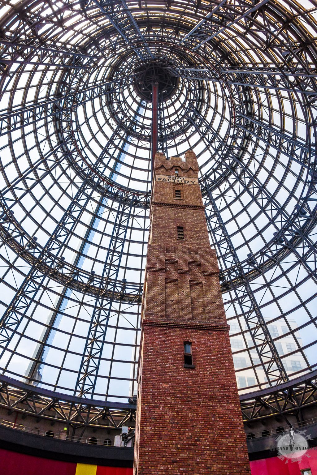 Au Melbourne Central Shopping Central, cette tour et son imposant dôme de verre et d'acier sont à ne pas rater.