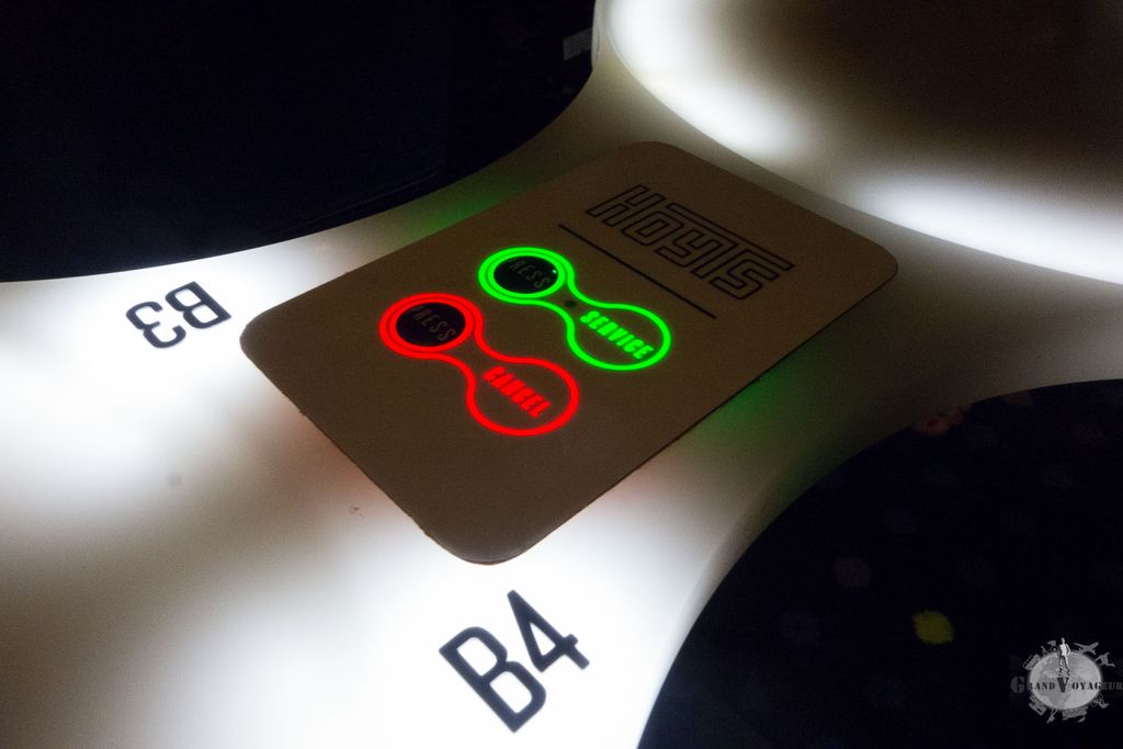 Faim? Soif ? Il y a un bouton pour ça. "Tavernier, du pop corn et une bière !".