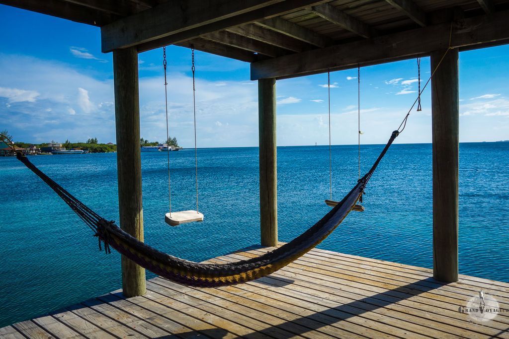 Un hamac pour la sieste et des balançoires pour se jeter à l'eau quand il fait trop chaud ? Cool !