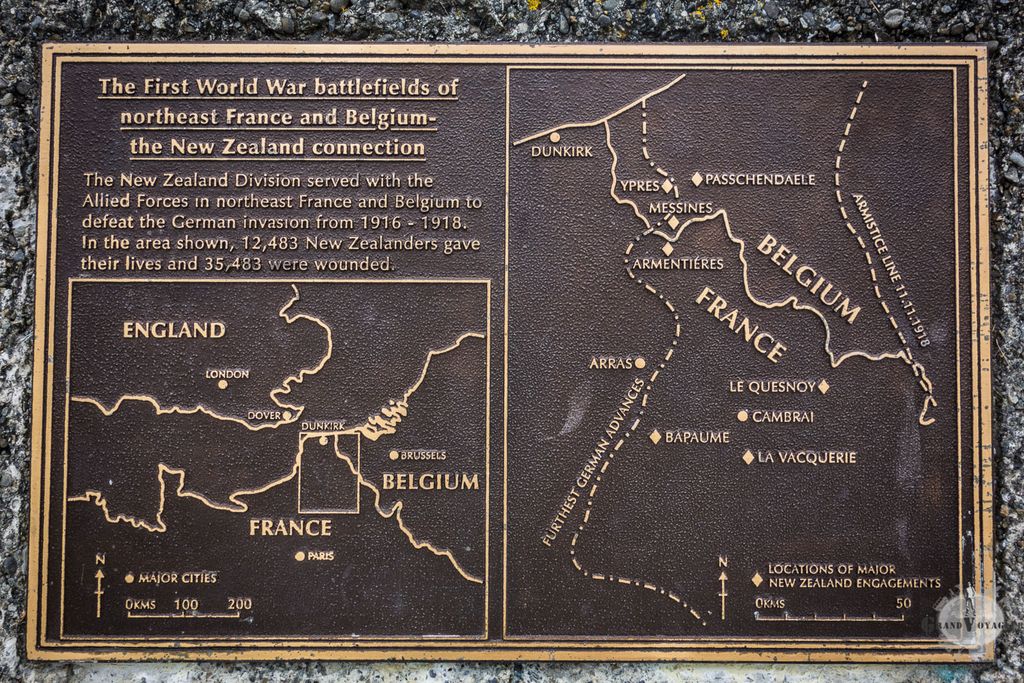 Plaques de commémoration des soldats néo-zélandais morts pendant la Première Guerre Mondiale. Plaques de commémoration des soldats néo-zélandais morts pendant la Première Guerre Mondiale.