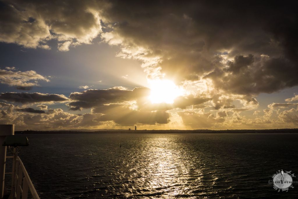 On se paye un petit coucher de soleil pour la forme.