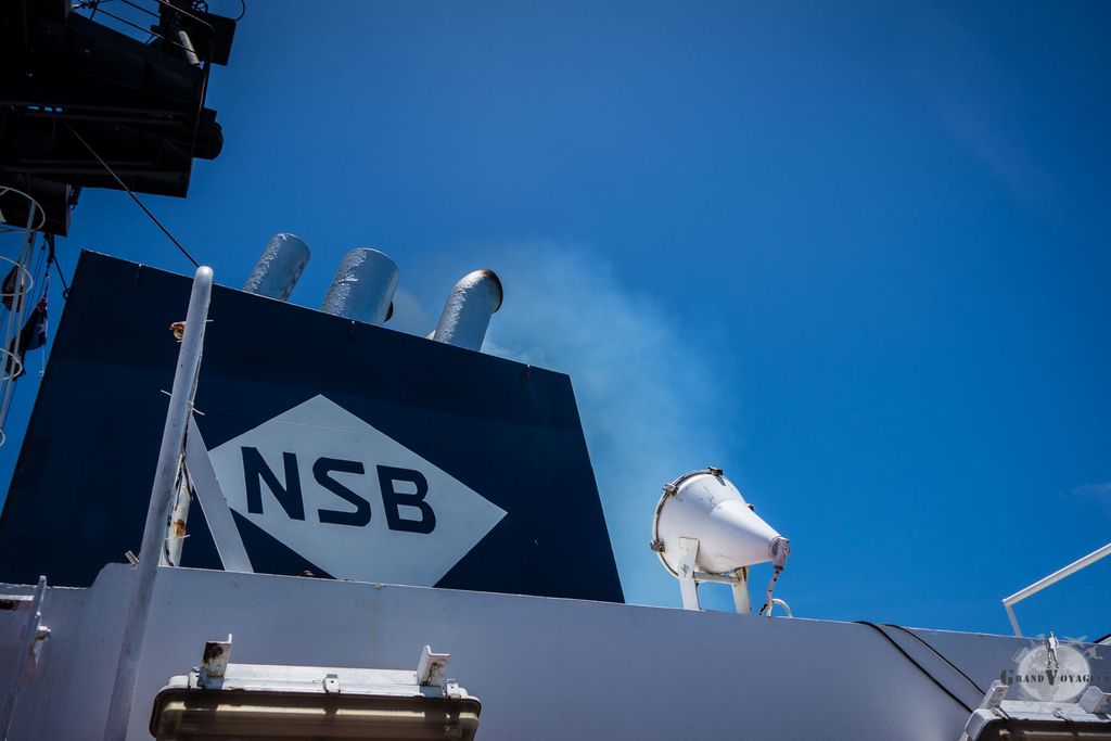 La cheminée du Buxstar.