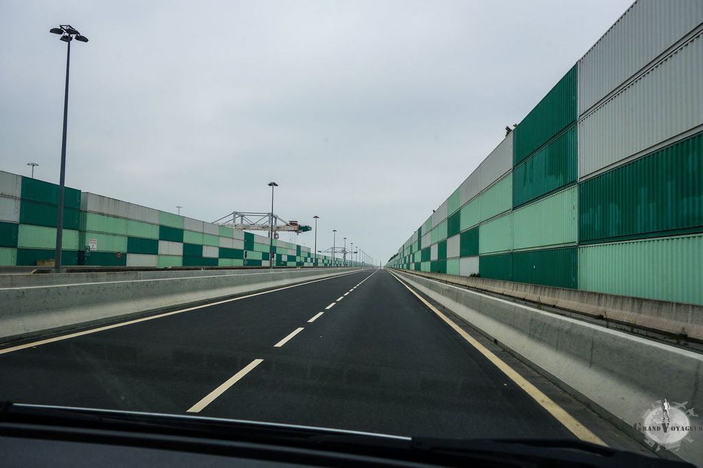 L'arrivée au terminal TNMSC