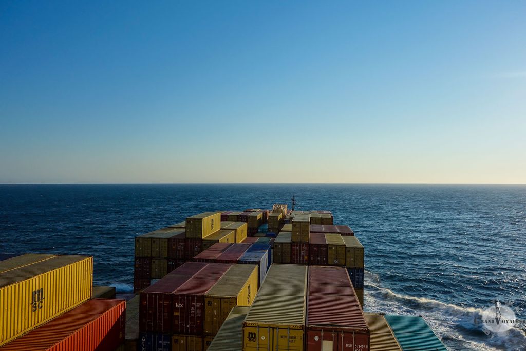 Et toujours de l'eau tout autour